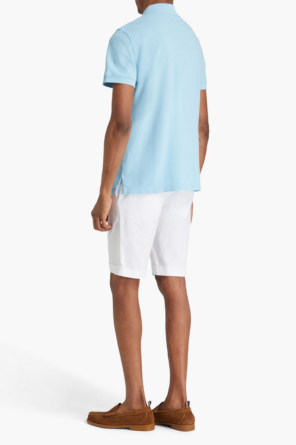 TOM FORD Cotton-piqué polo shirt