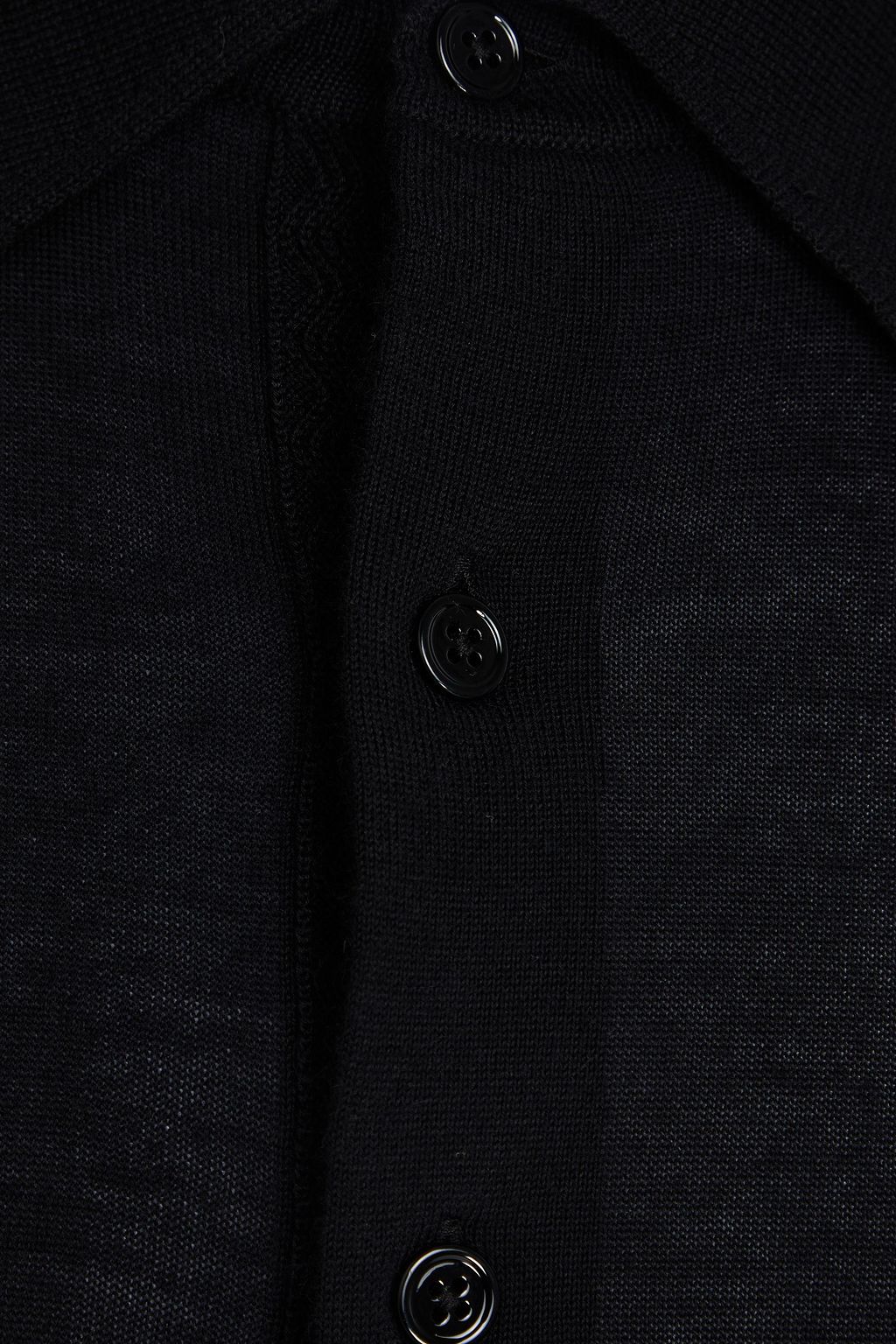 TOM FORD Cashmere and silk-blend polo sweater