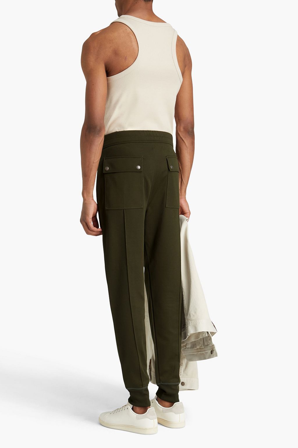 TOM FORD Sporthose aus glänzendem Jersey