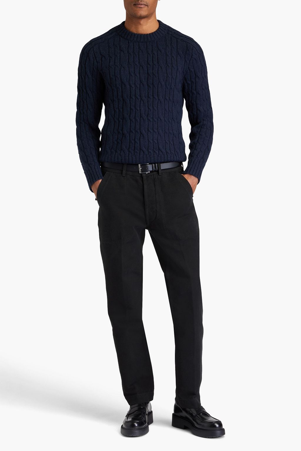 TOM FORD Cotton-canvas pants