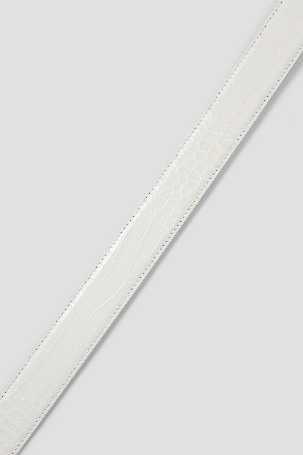 TOM FORD Croc-effect leather belt