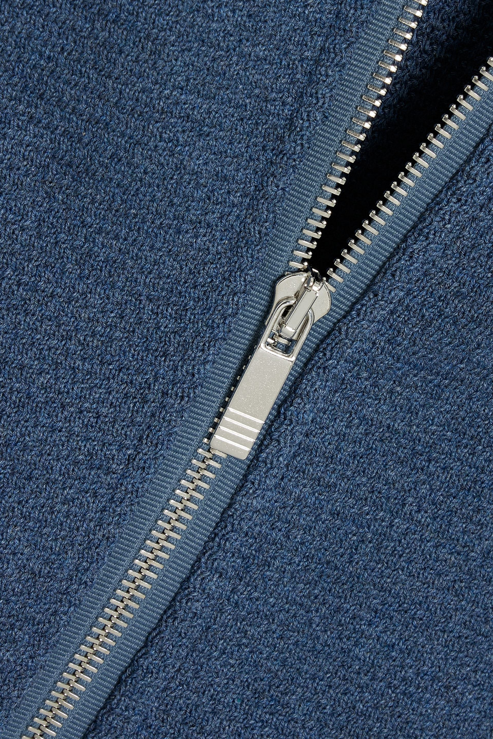Thom Browne Jacquard-knit Cotton Jacket In Blue