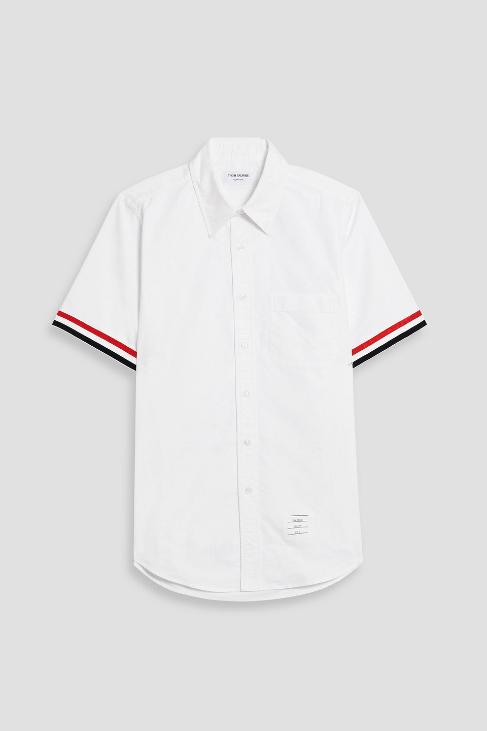 Thom Browne Striped Cotton-piqué Shirt