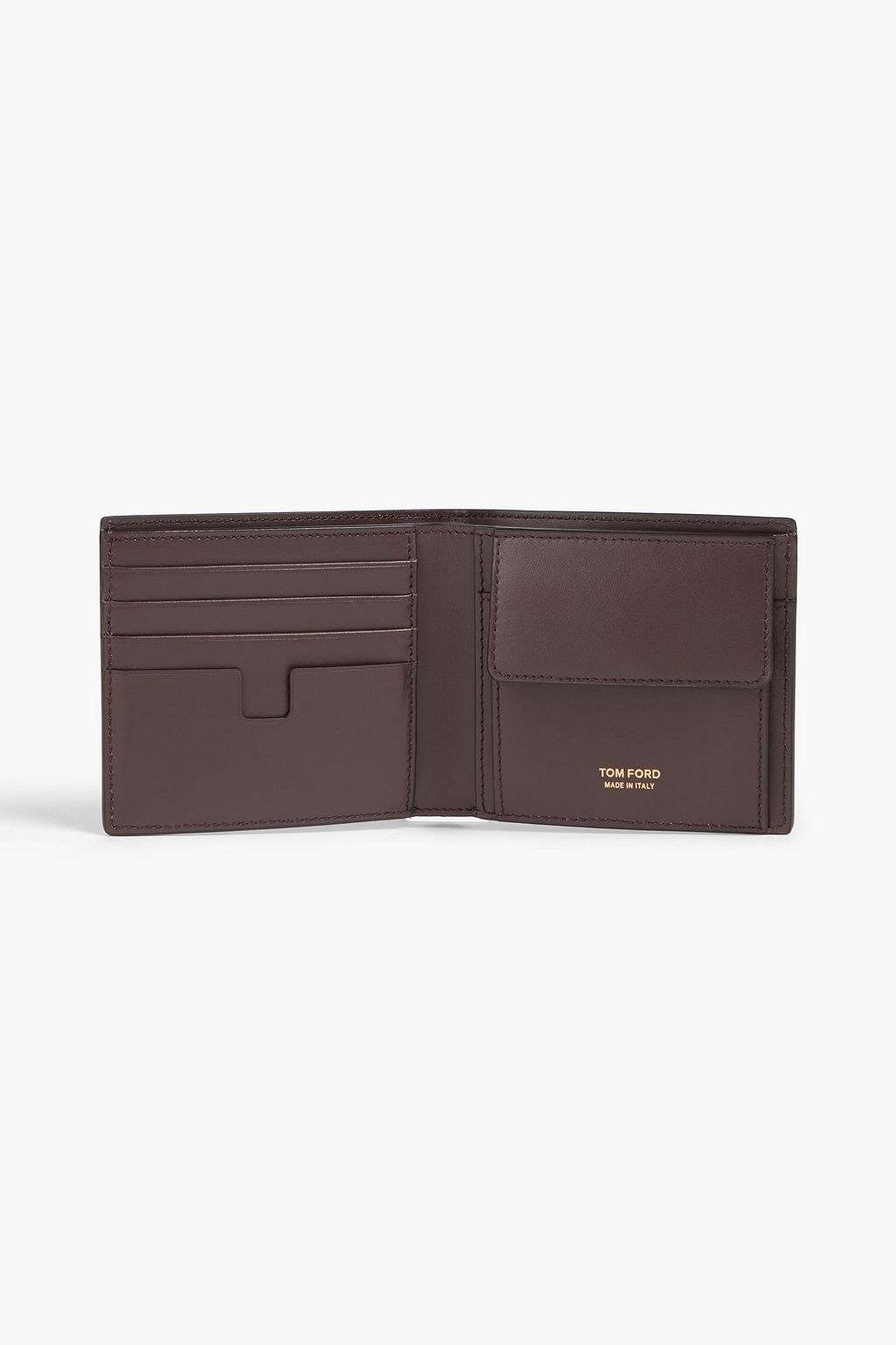 TOM FORD Croc-effect leather wallet