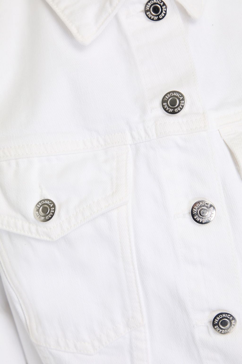 VERONICA BEARD Hartford cropped denim jacket