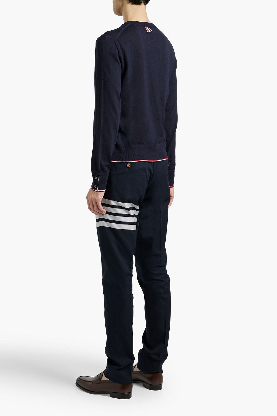 Thom Browne Cashmere Sweater In Blue