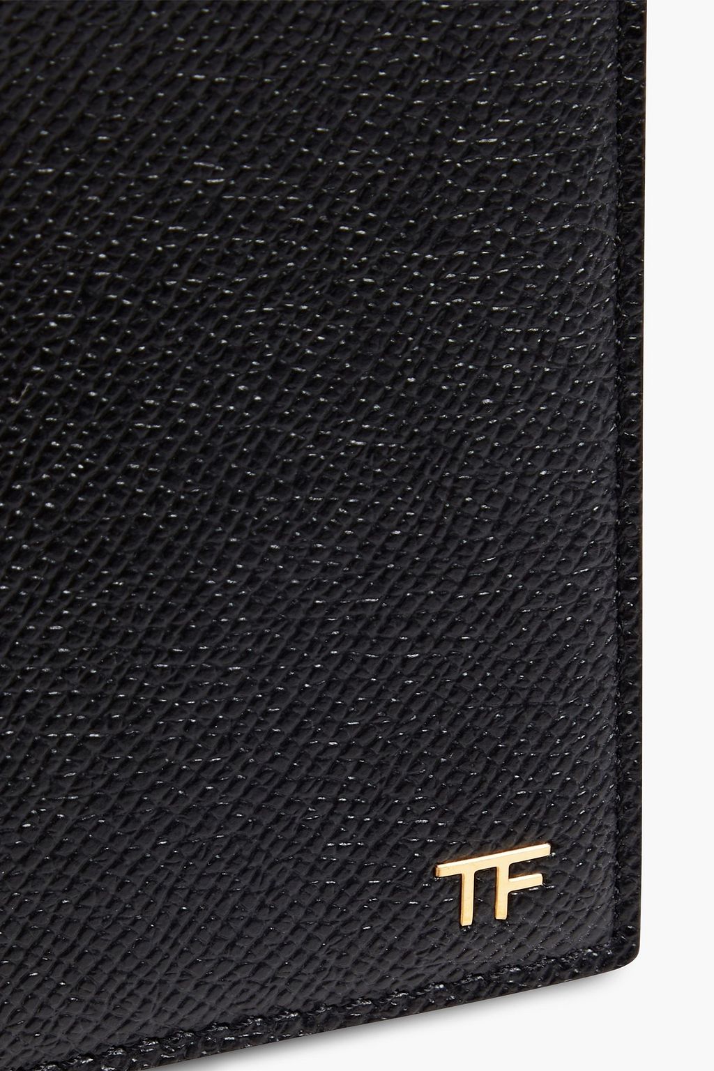 TOM FORD Pebbled-leather cardholder