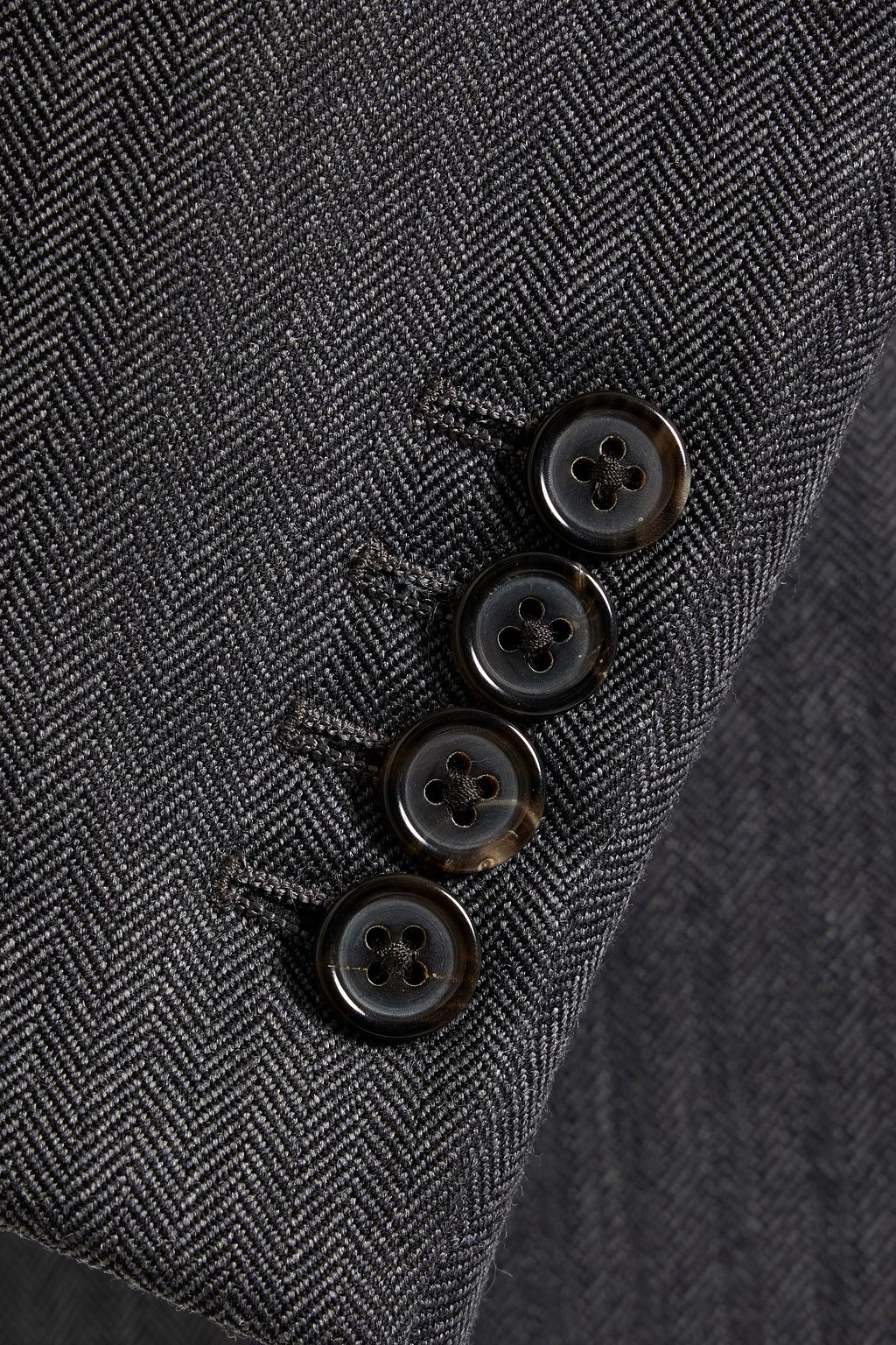 THOM BROWNE Herringbone wool suit