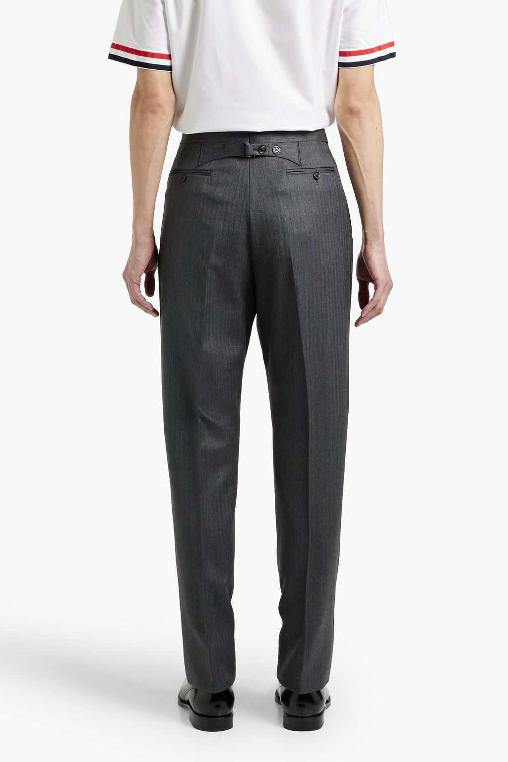 THOM BROWNE Herringbone wool suit