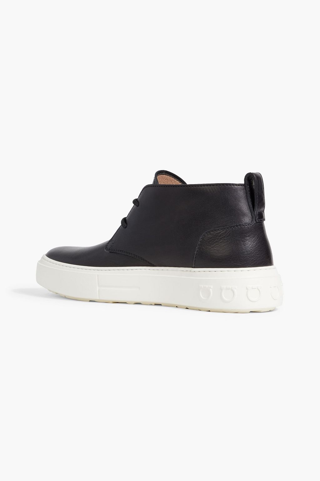 FERRAGAMO Montgomery leather desert boots