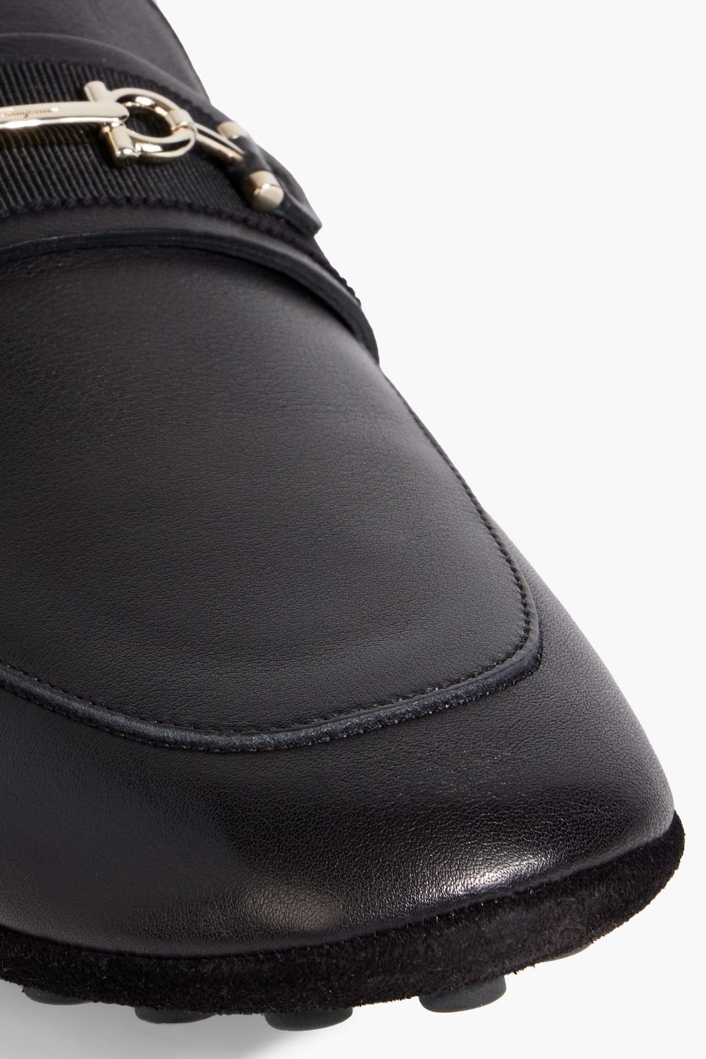 FERRAGAMO Asture leather loafers