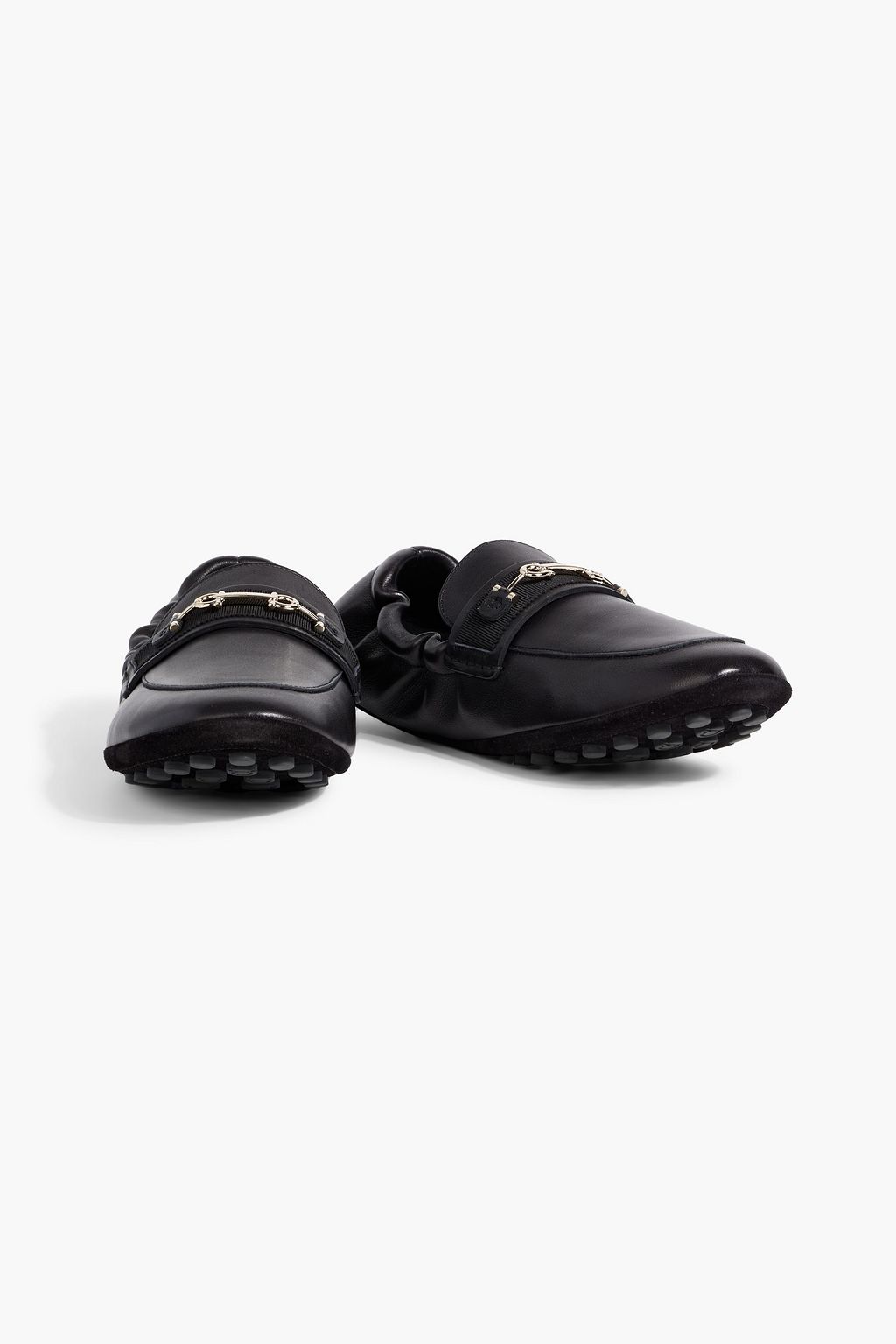 FERRAGAMO Asture leather loafers