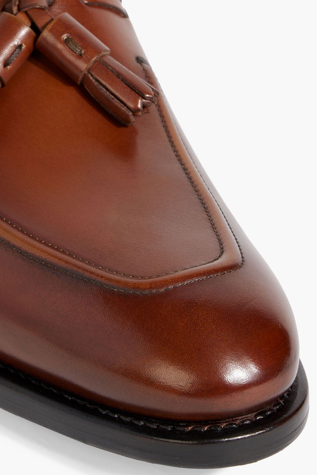 FERRAGAMO Bowles tasseled leather loafers
