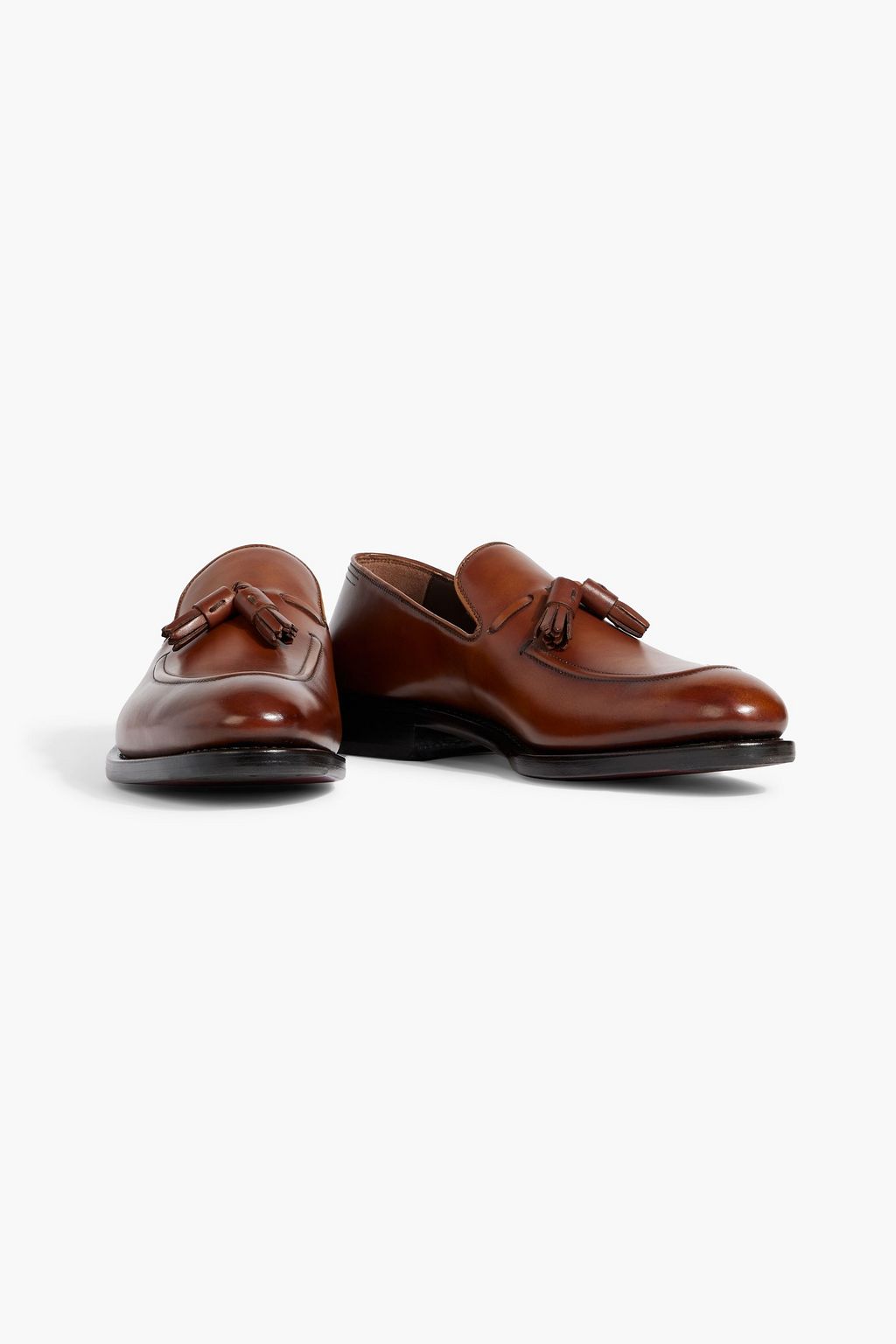 FERRAGAMO Bowles tasseled leather loafers