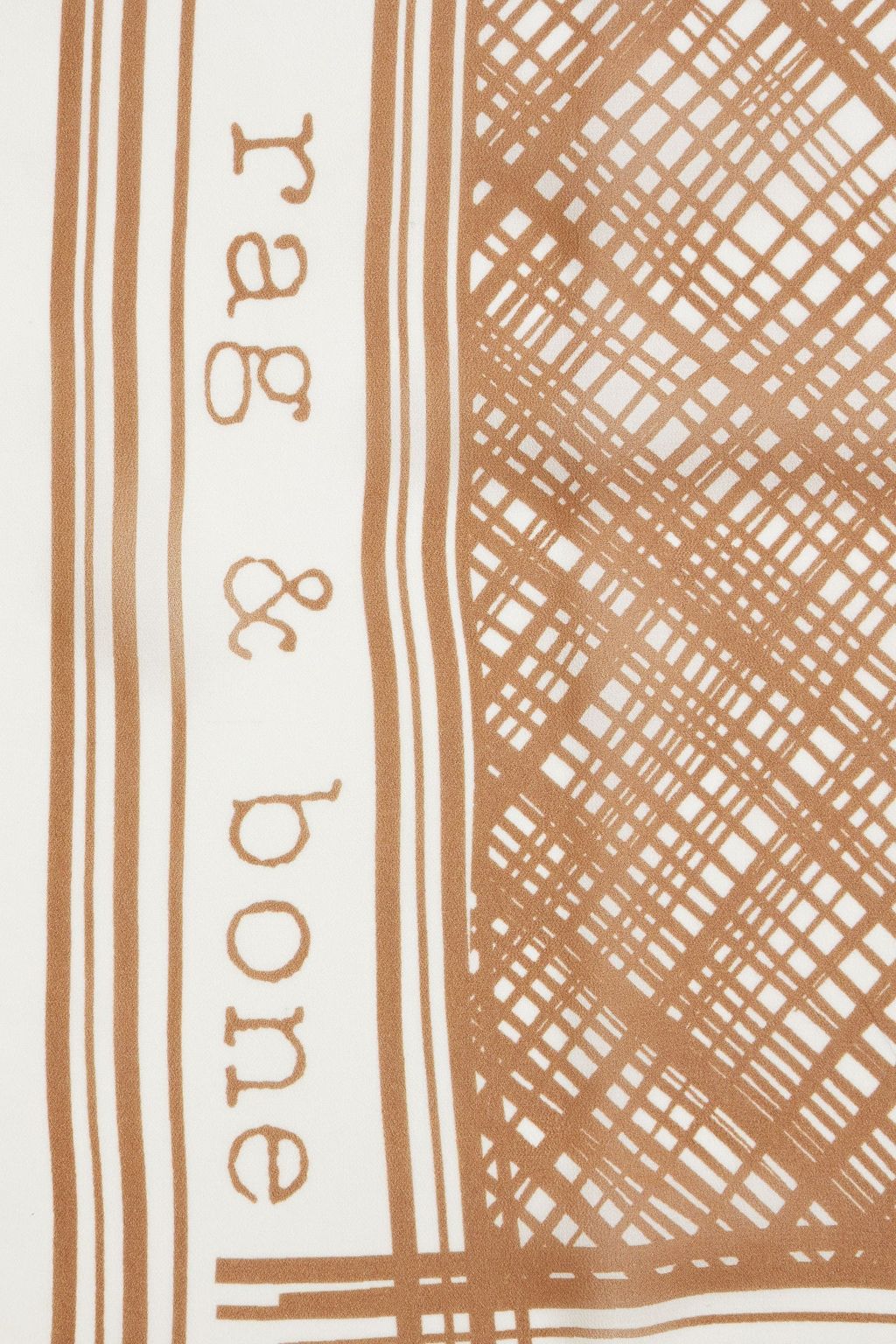 RAG & BONE Kaia printed chiffon pareo