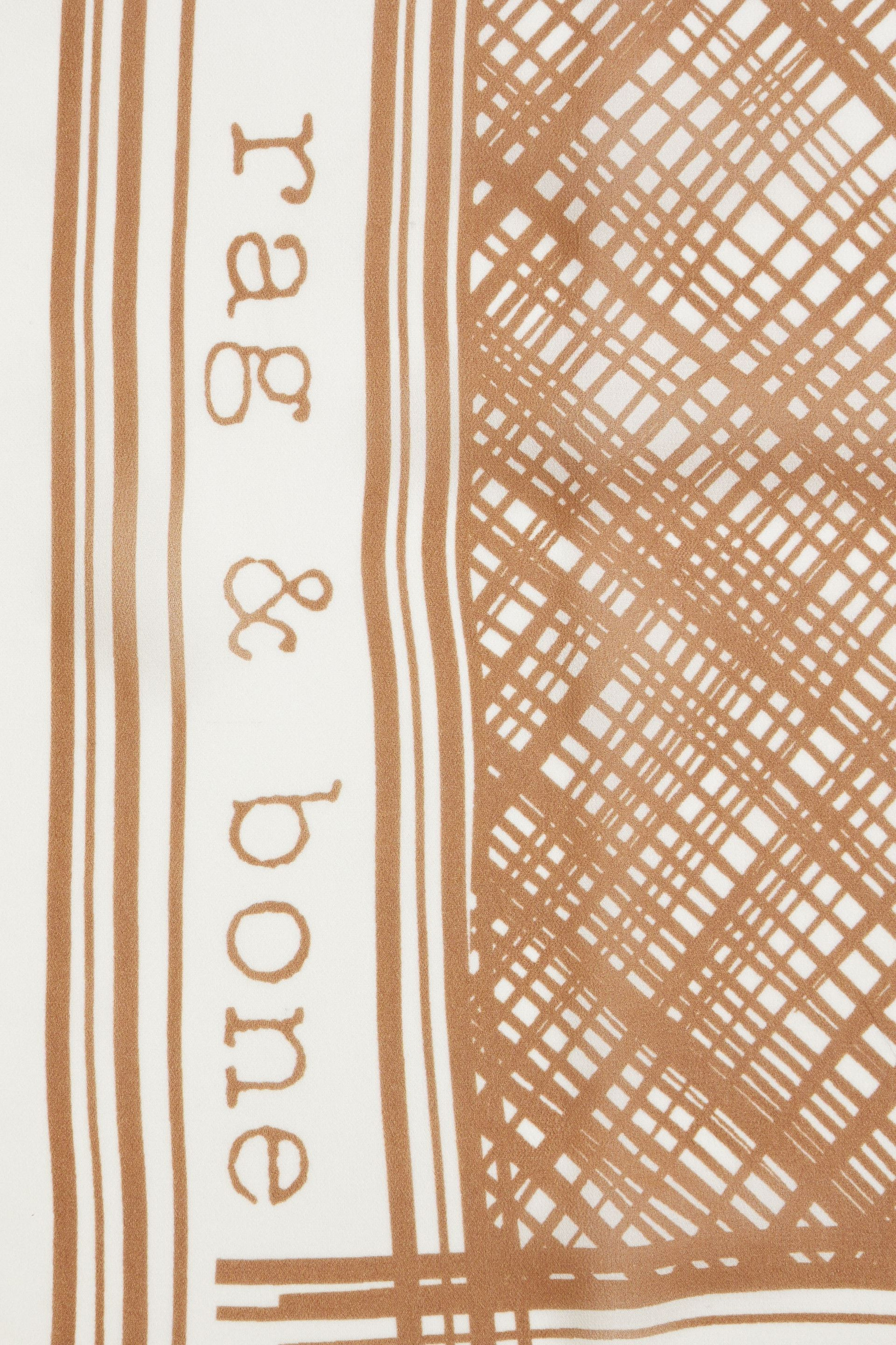 rag & bone Kaia printed chiffon pareo thumbnail