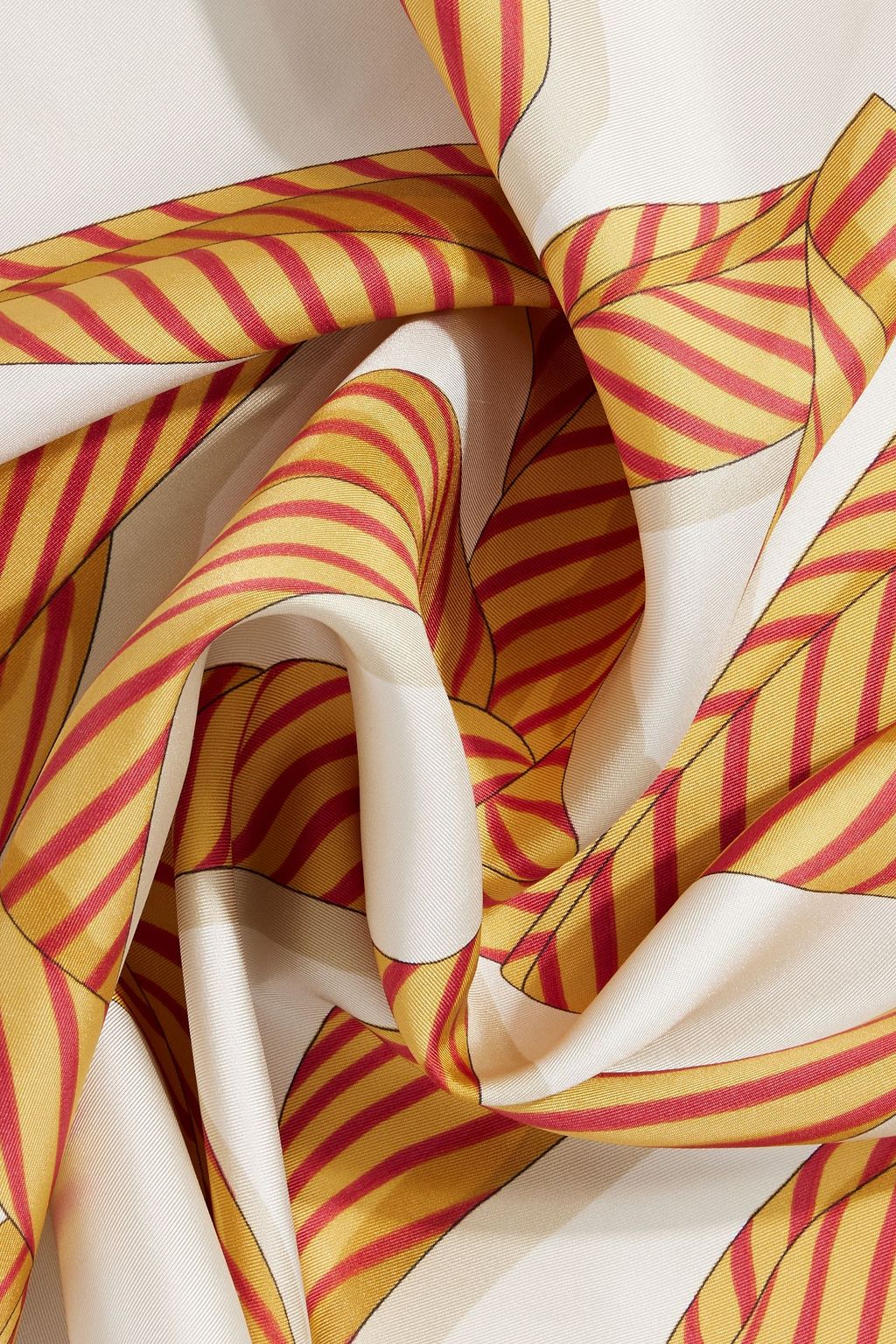 TOTEME Printed silk-twill scarf
