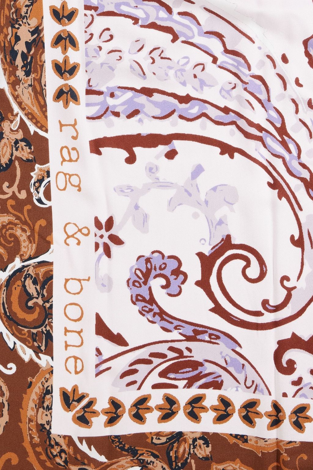 RAG & BONE Maya printed twill pareo