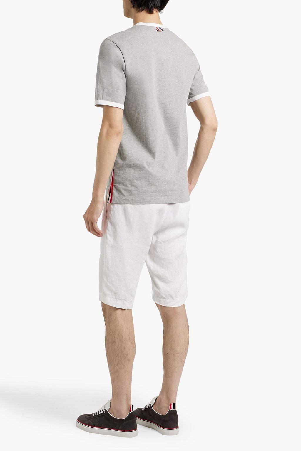 THOM BROWNE Cotton-jersey T-shirt