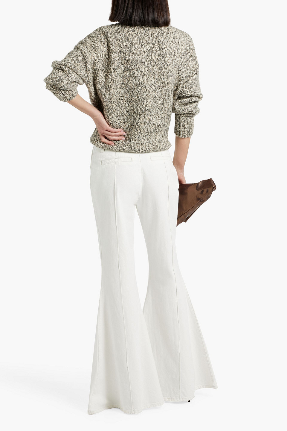 FRAME HIGH-RISE FLARED JEANS