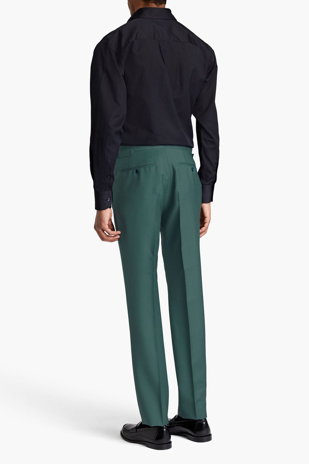 TOM FORD Mohair and wool-blend pants