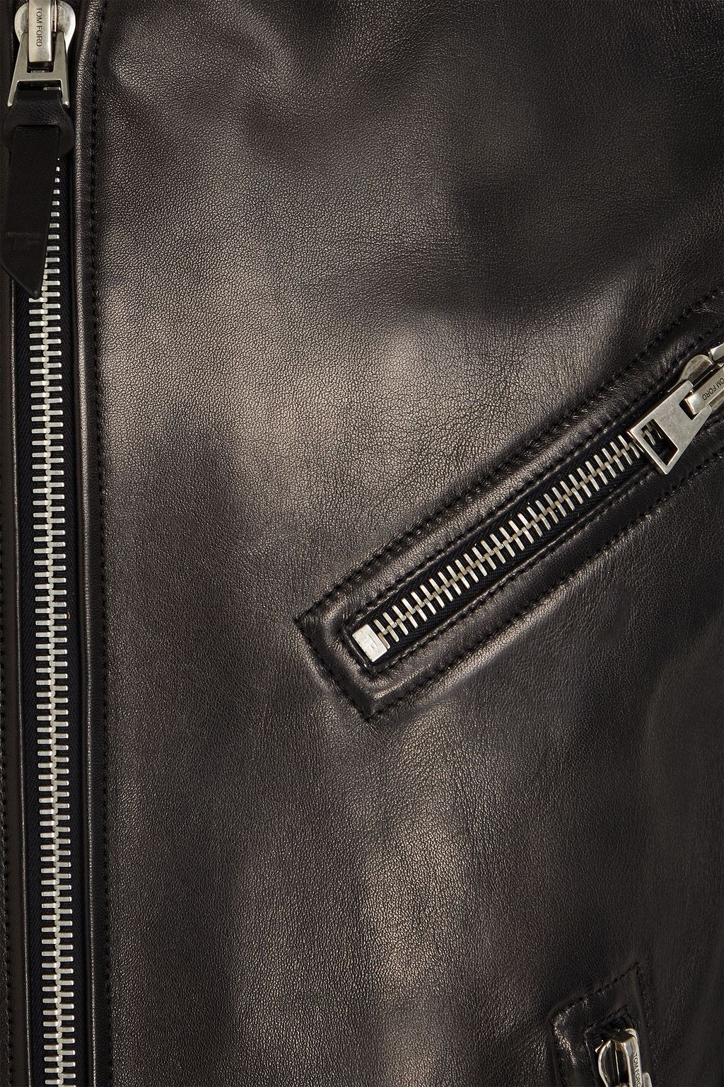 TOM FORD Leather biker jacket