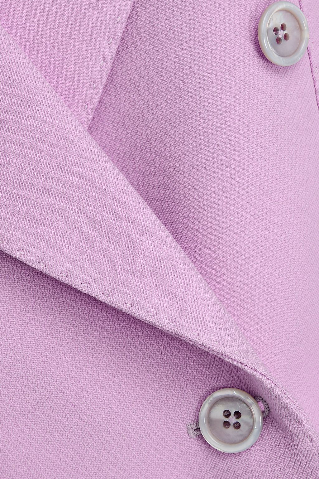 TOM FORD Double-breasted wool and silk-blend twill blazer