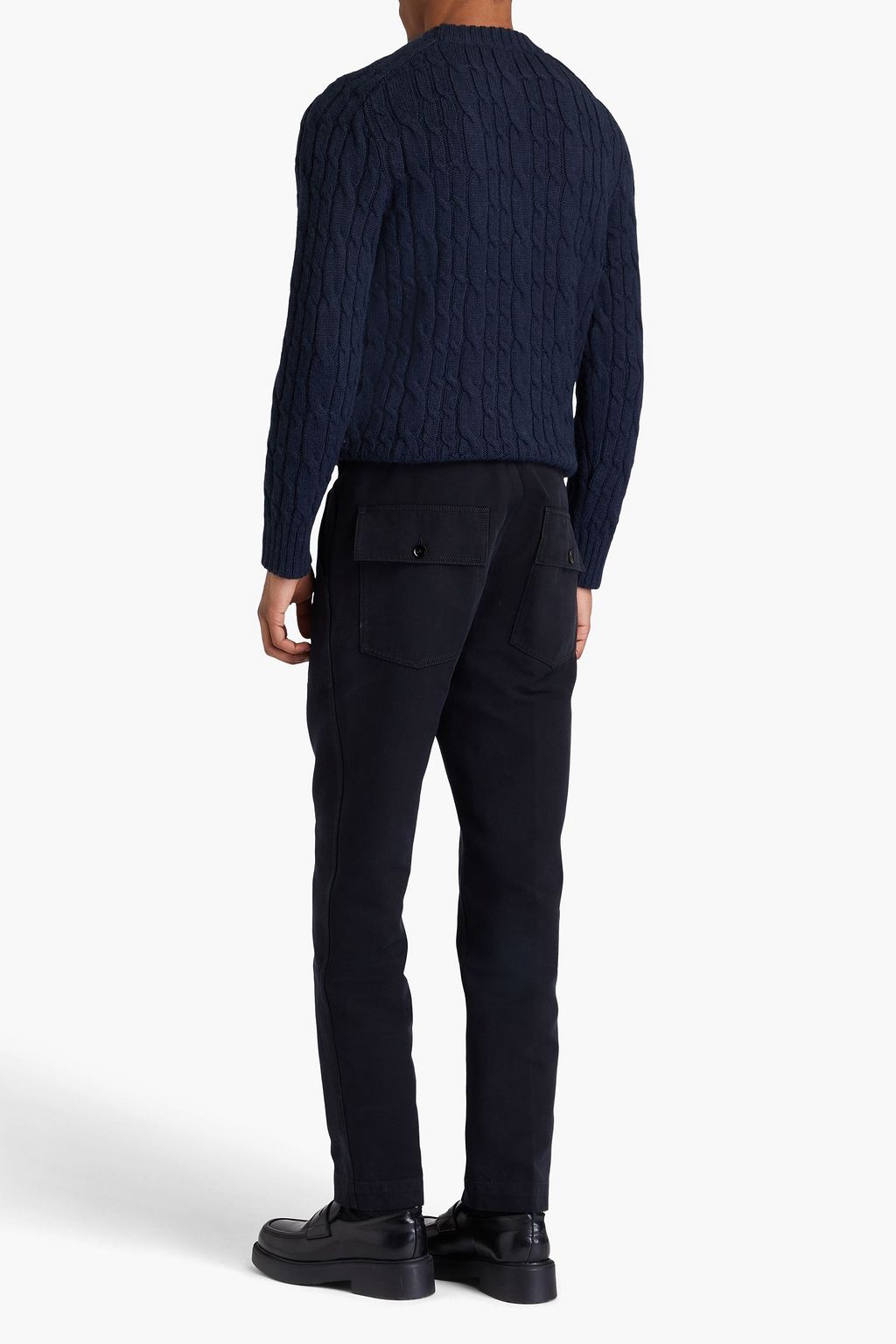 TOM FORD Cable-knit alpaca sweater