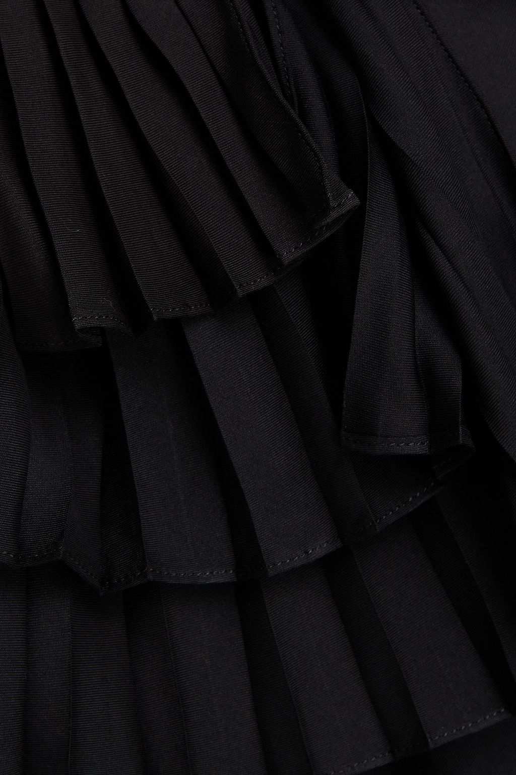 TOM FORD Oberteil aus Twill mit Rüschen