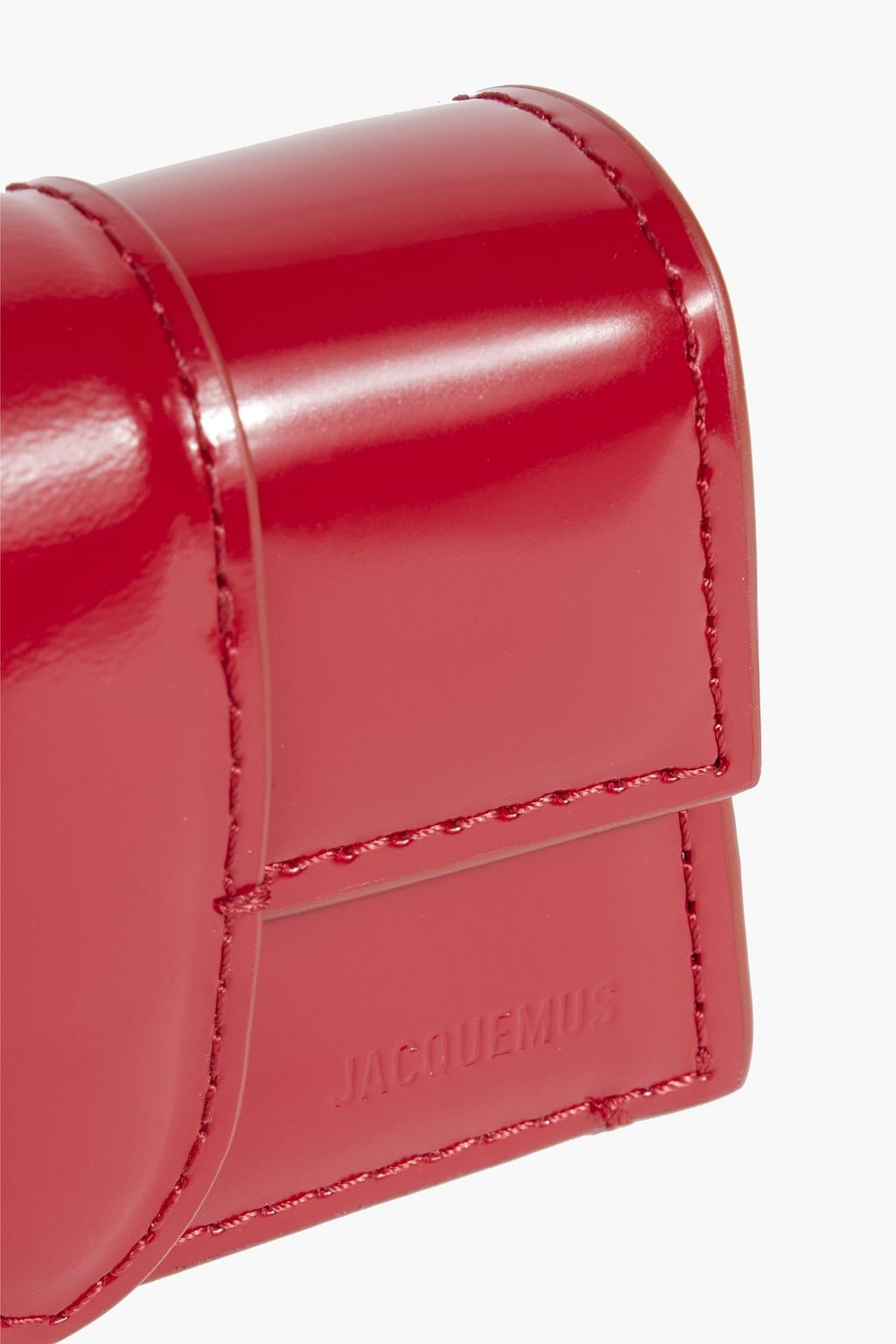JACQUEMUS علبة سماعات إير بودز "لو بورت بامبينو" من الجلد