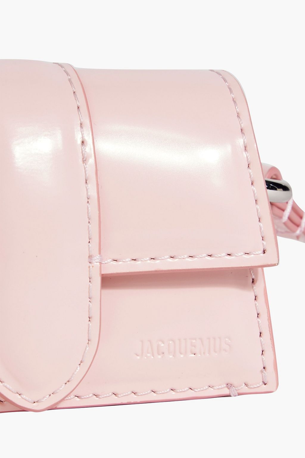 JACQUEMUS علبة سماعات إير بودز "لو بورت بامبينو" من الجلد