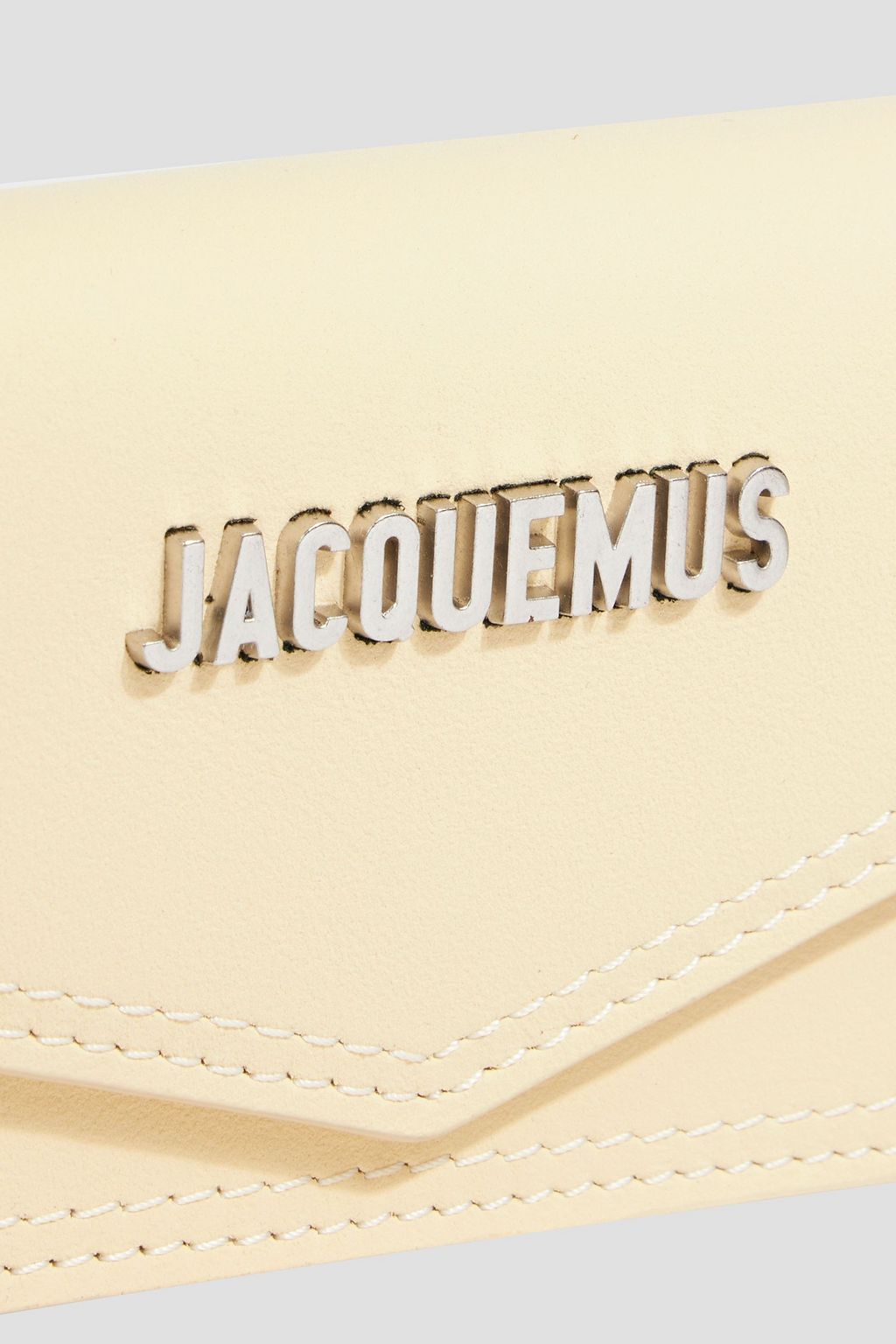 JACQUEMUS Le Porte Azur leather cardholder