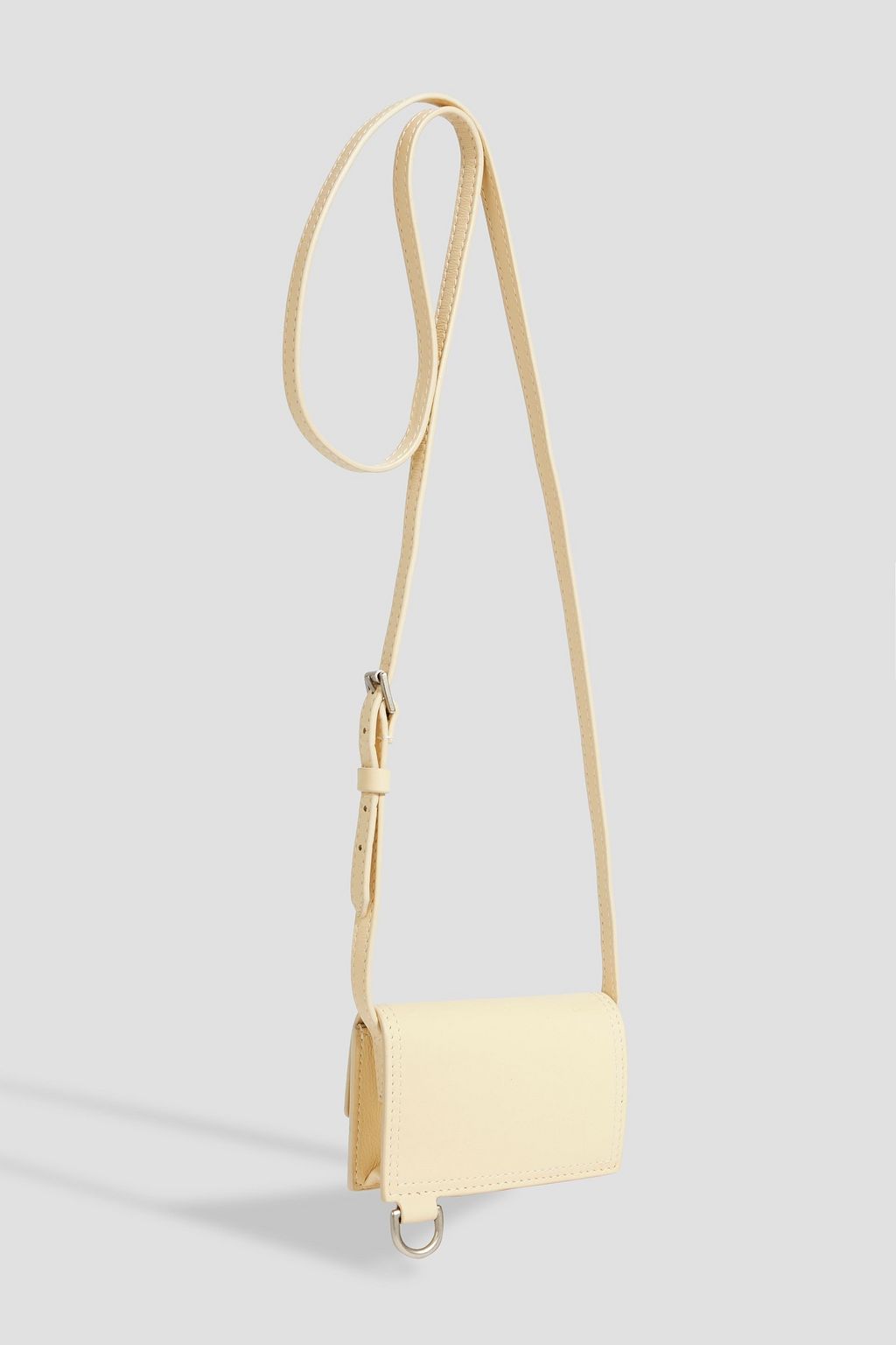 JACQUEMUS Le Porte Azur leather cardholder