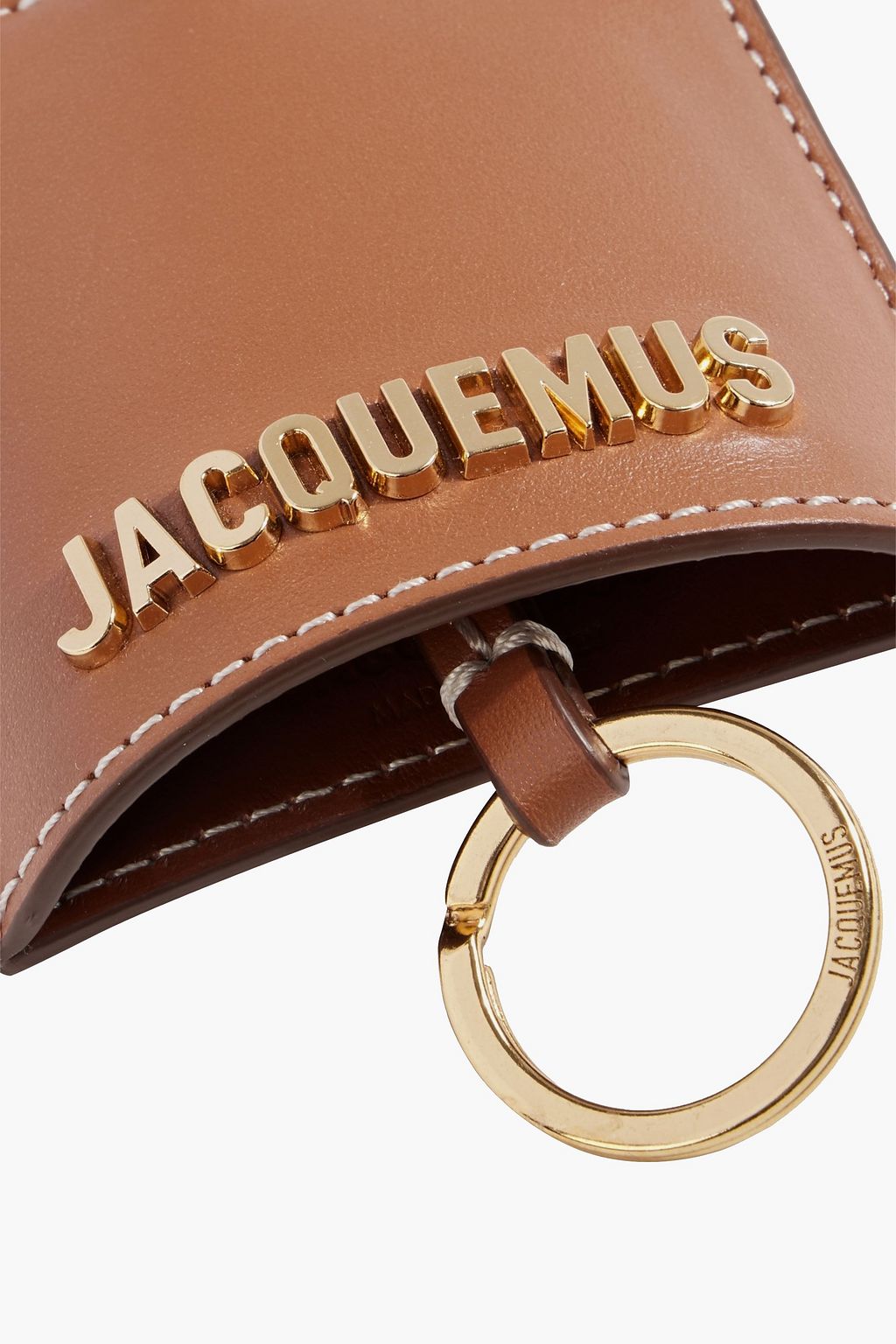 JACQUEMUS Le Porte Cle Bagage leather keychain