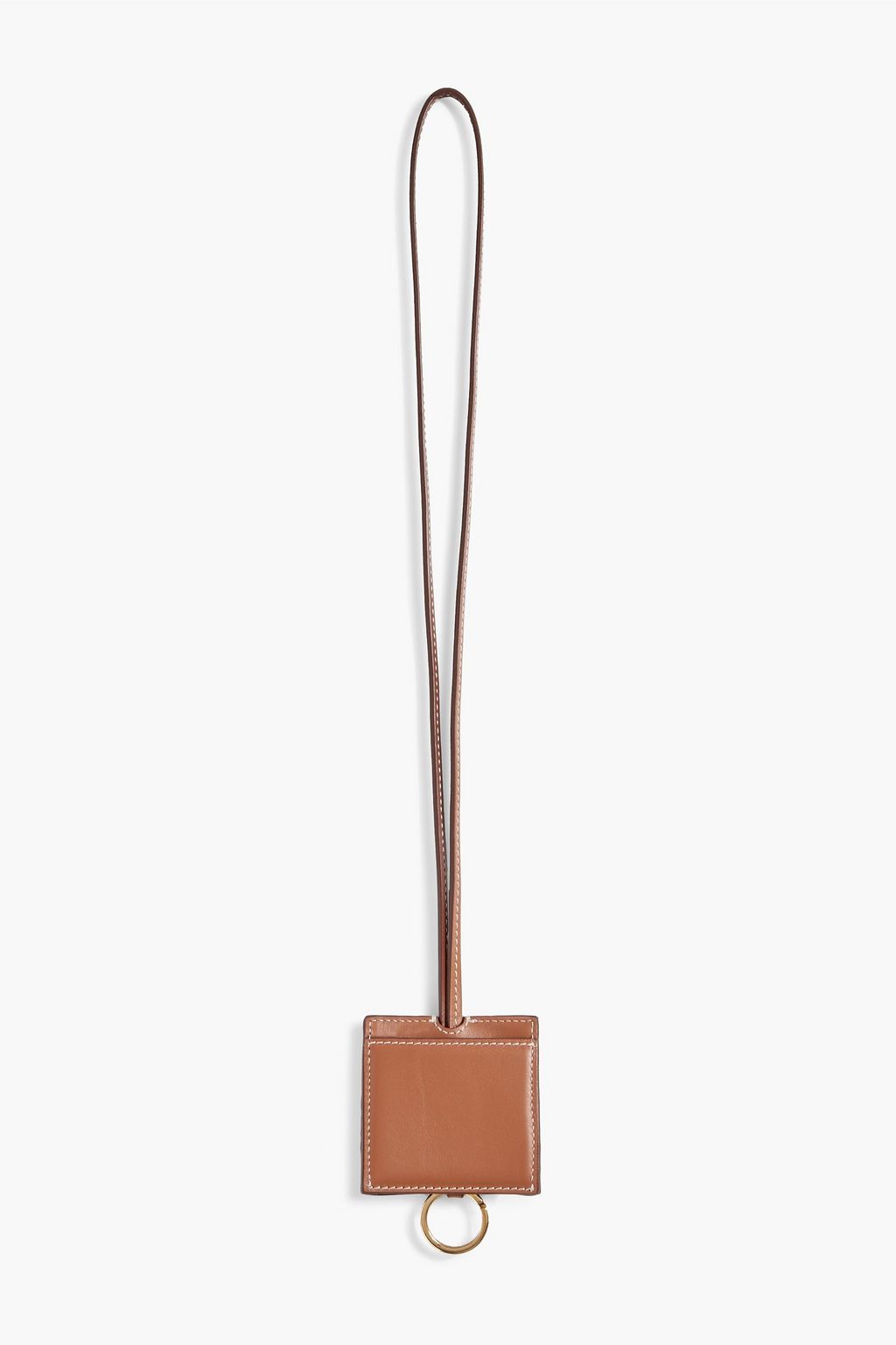 JACQUEMUS Le Porte Cle Bagage leather keychain