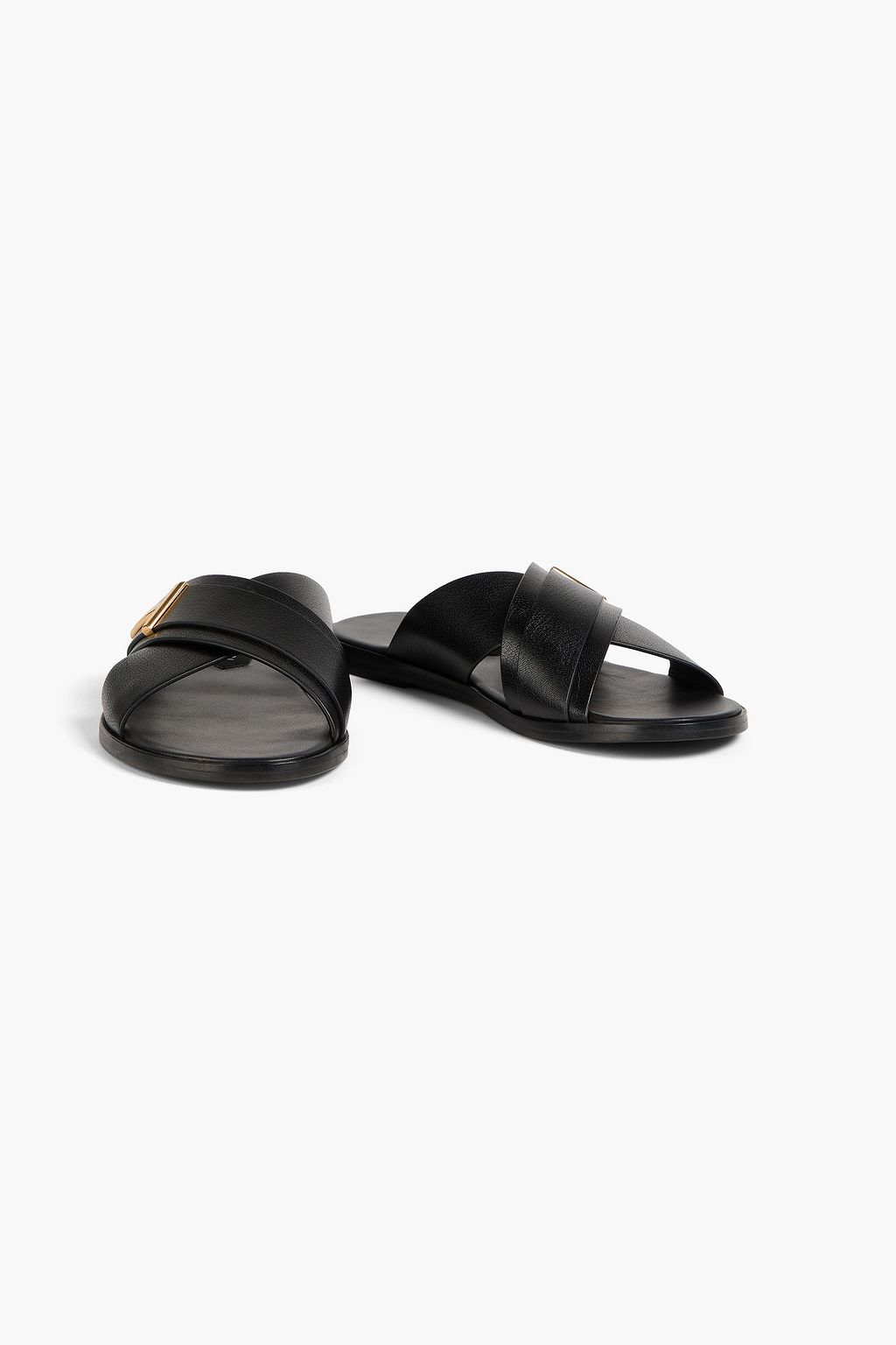 TOM FORD Embellished leather sandals
