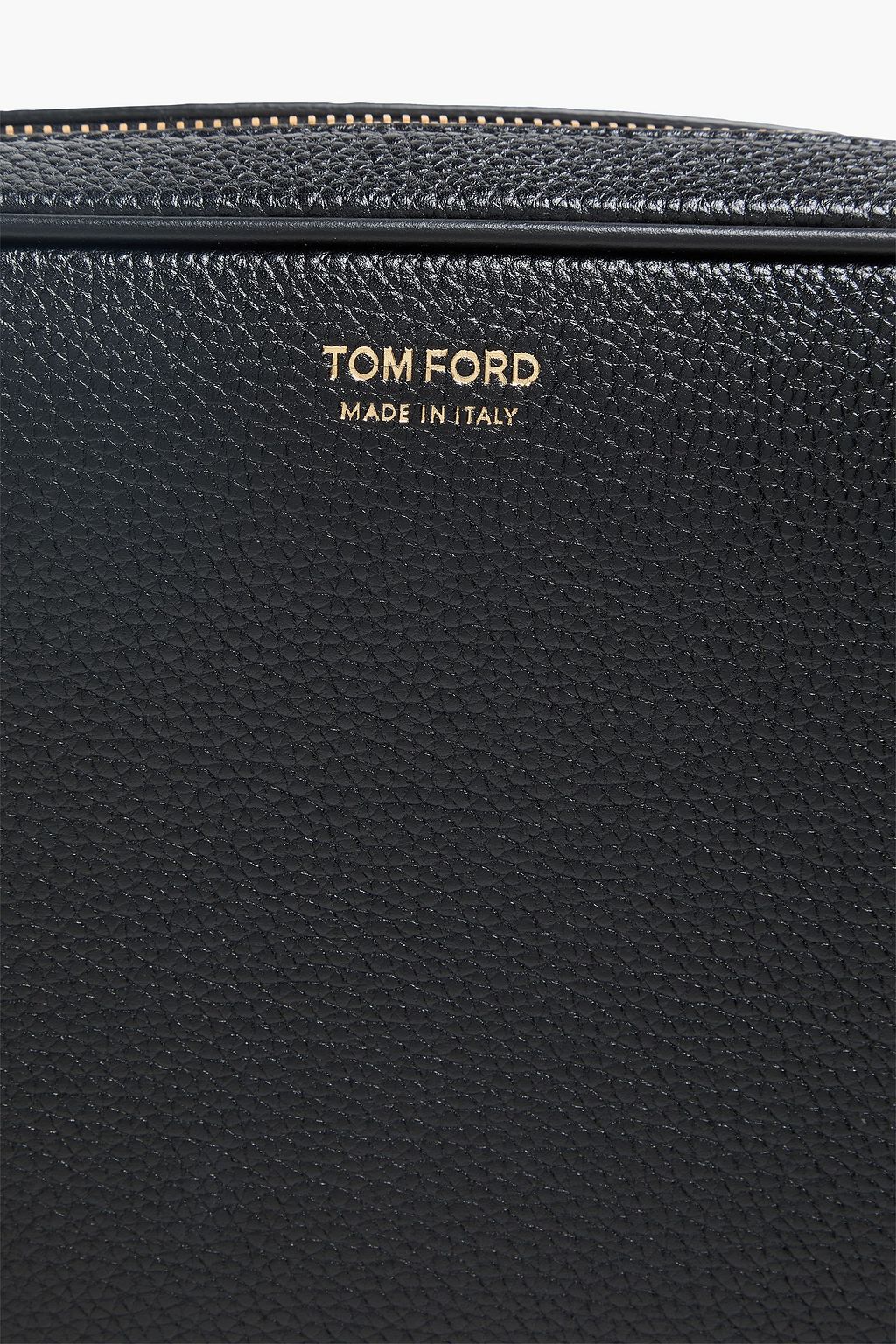 TOM FORD حقيبة باوتش من الجلد المُحبّب