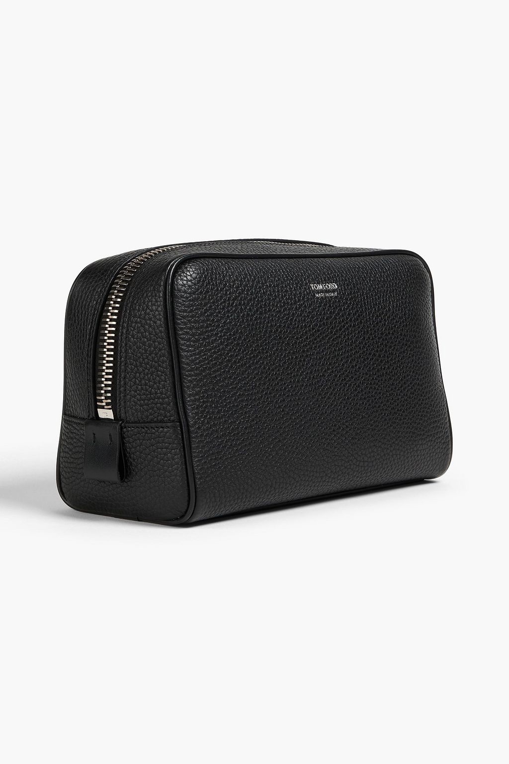 TOM FORD Pebbled-leather wash bag
