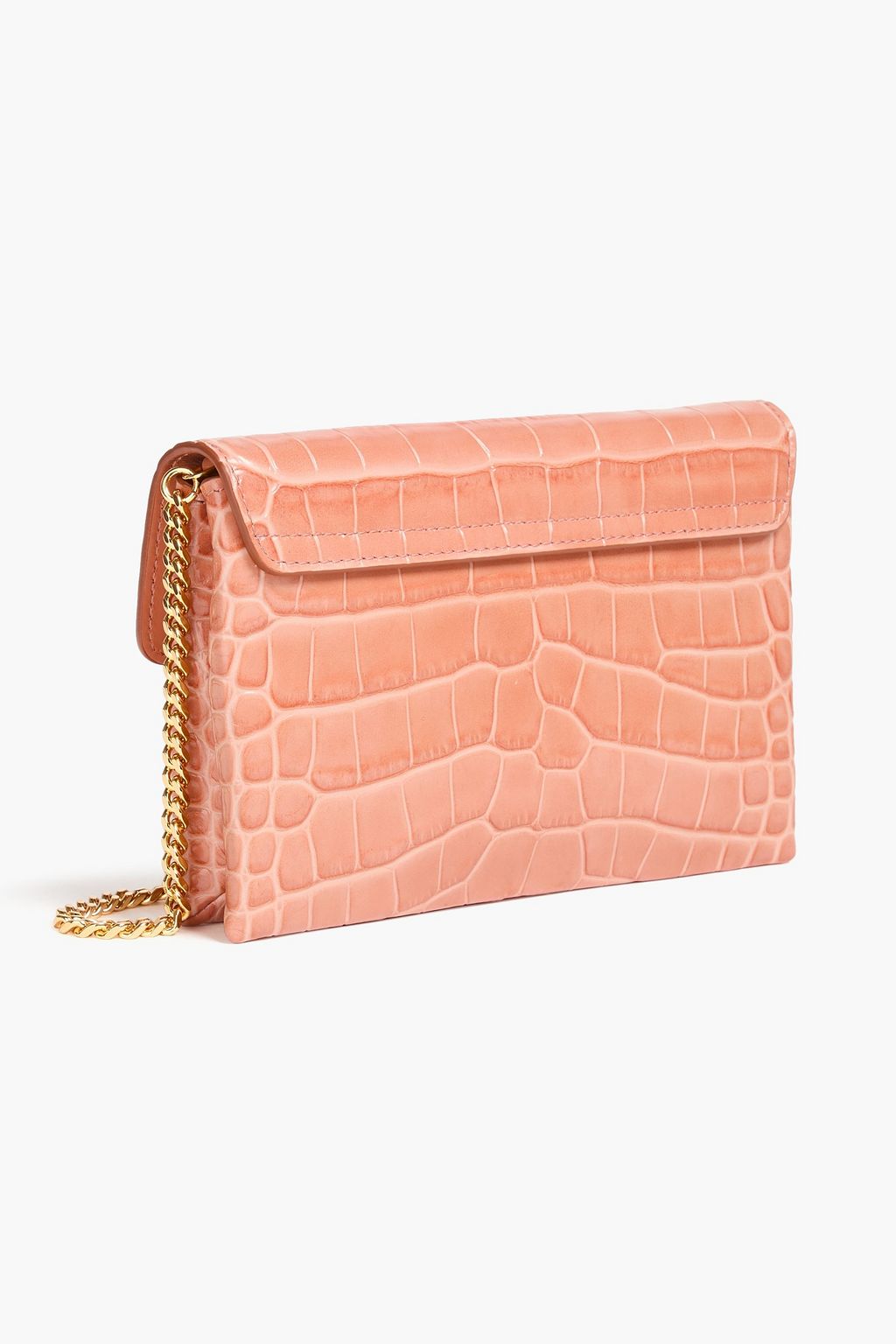 TOM FORD Croc-effect leather cross-body bag