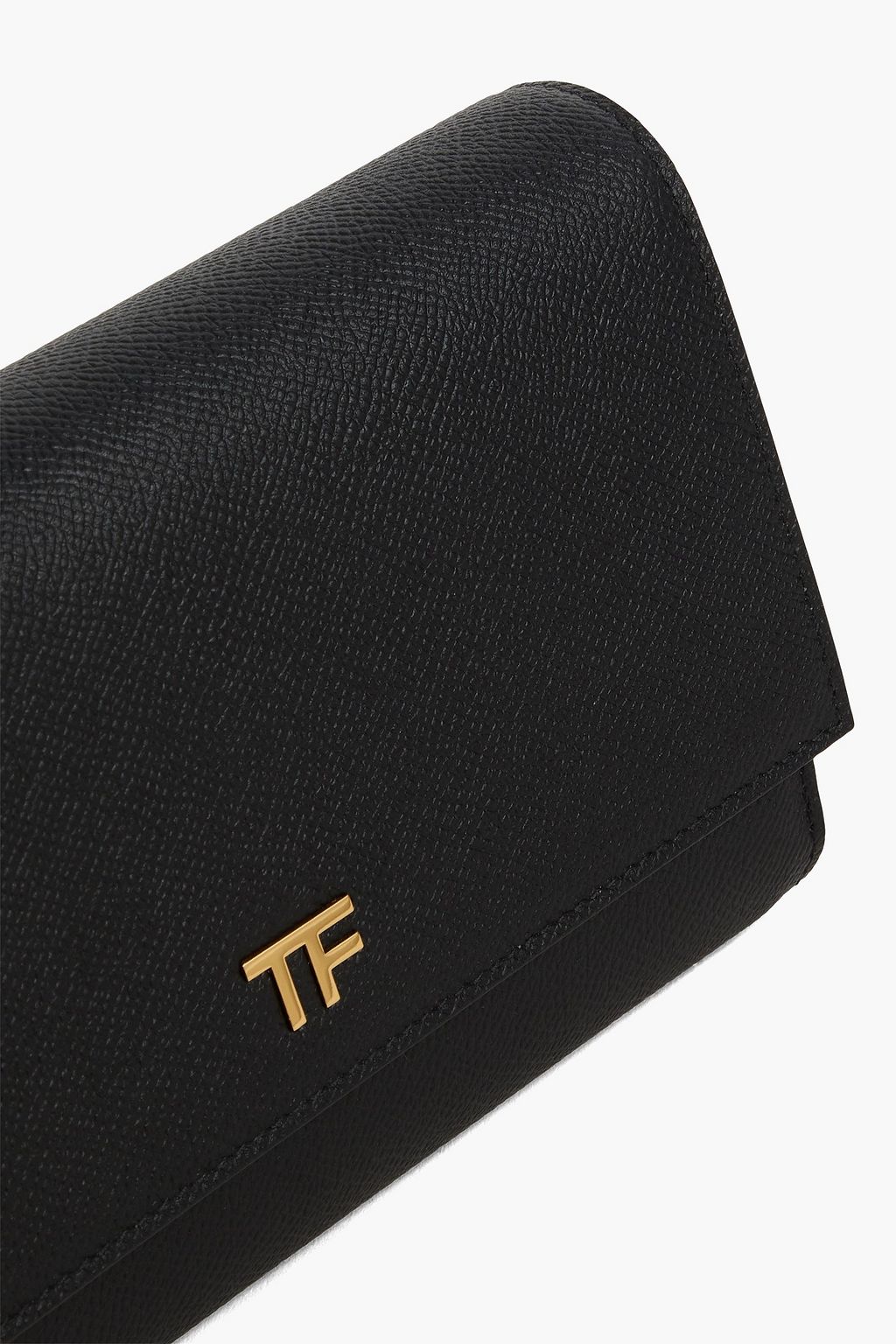 TOM FORD Pebbled-leather cross-body bag