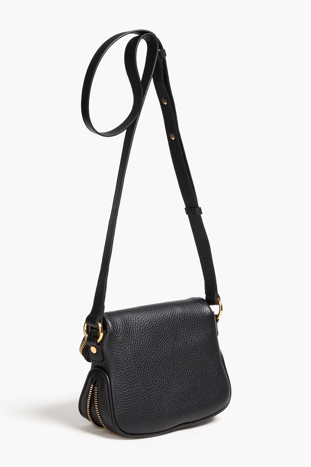 TOM FORD Pebbled-leather cross-body bag