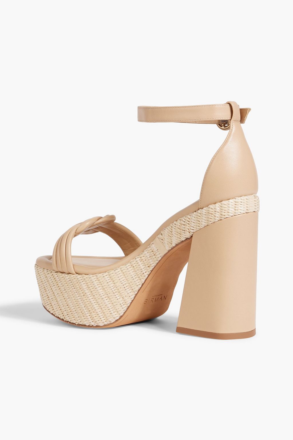 ALEXANDRE BIRMAN Vicky 120 レザー プラットフォームサンダル