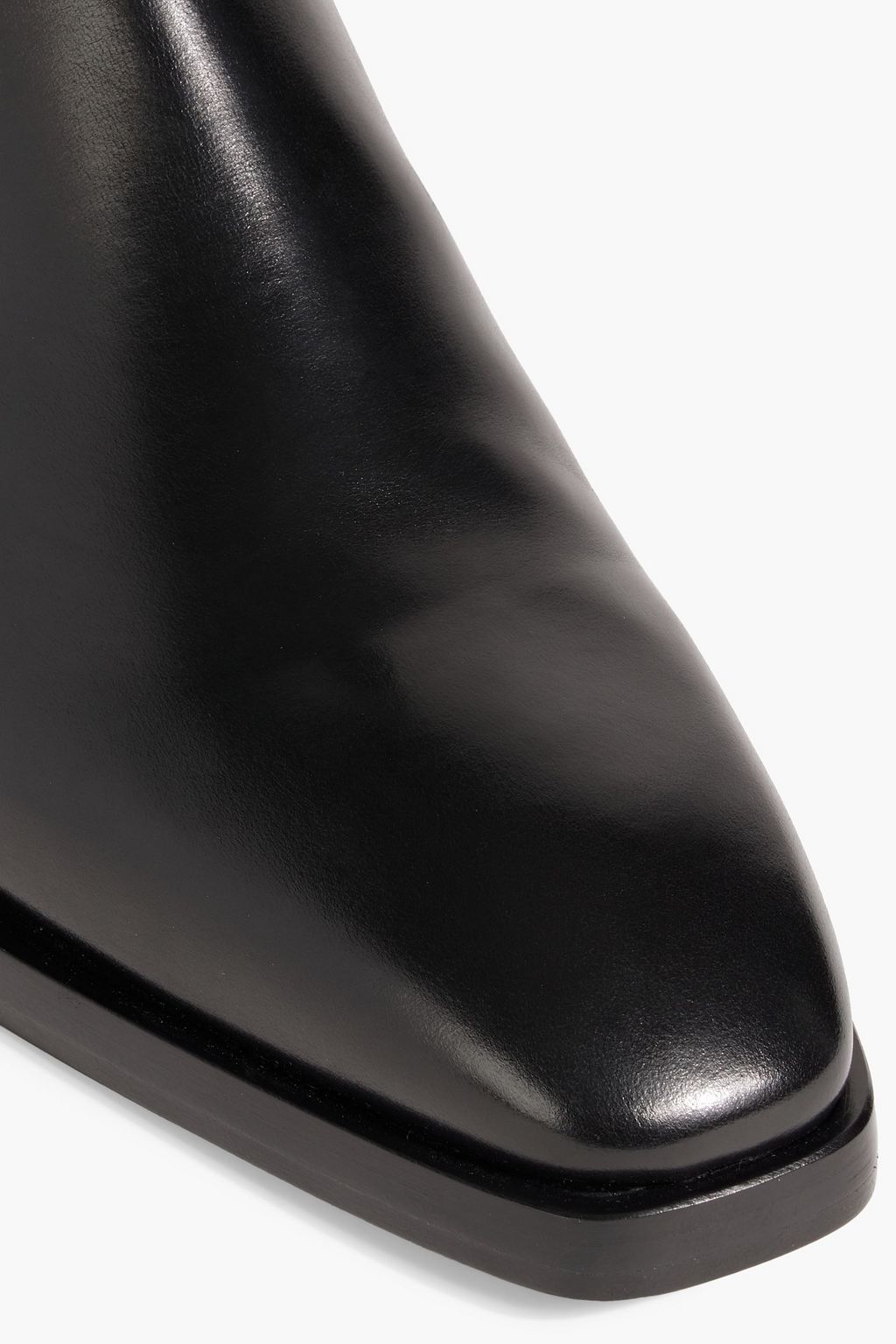 FERRAGAMO Fuerte leather boots