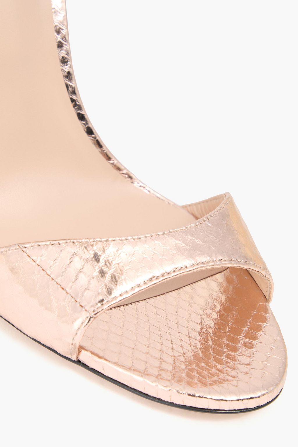 TOM FORD Metallic ayers sandals