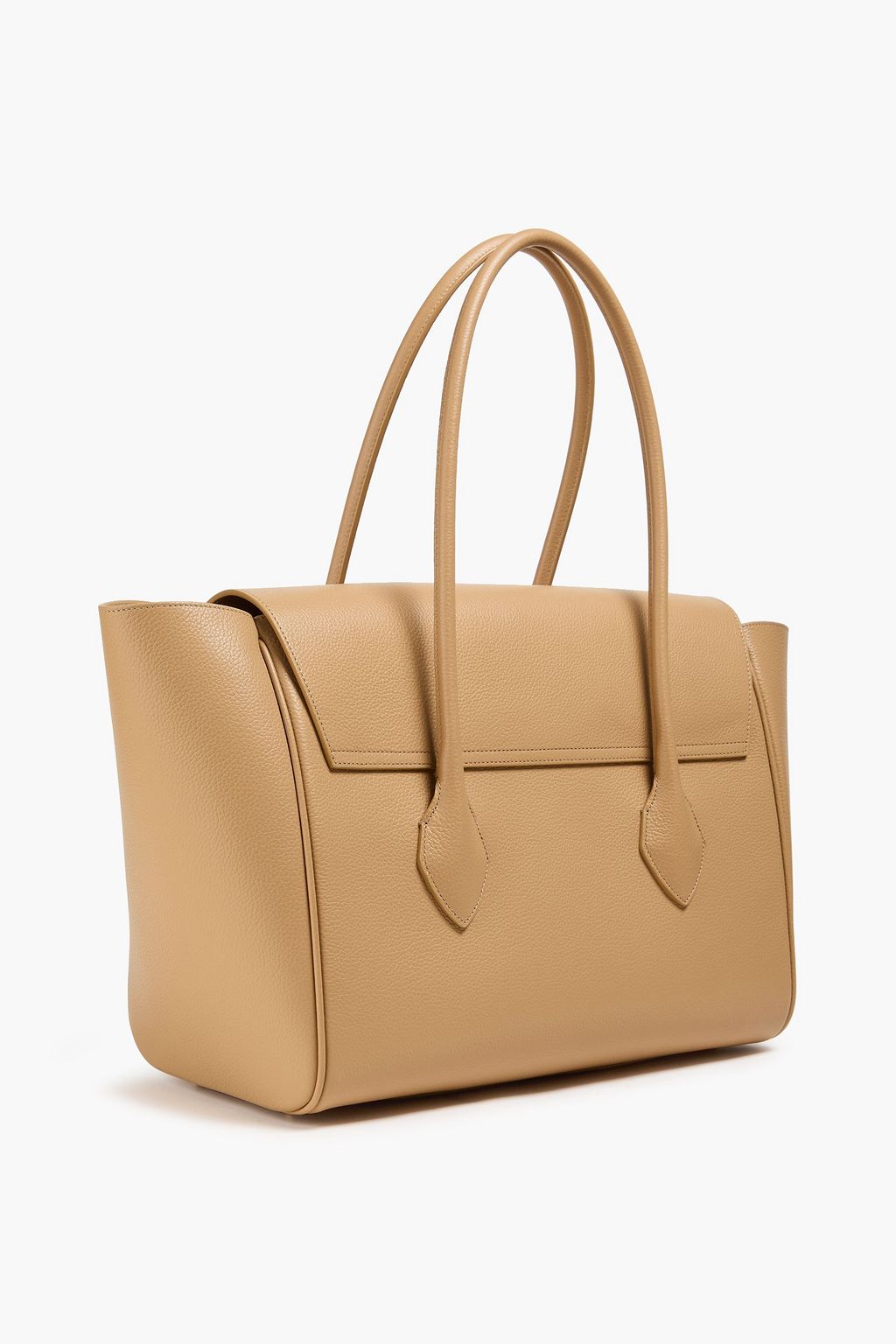 FERRAGAMO Firenze pebbled-leather tote