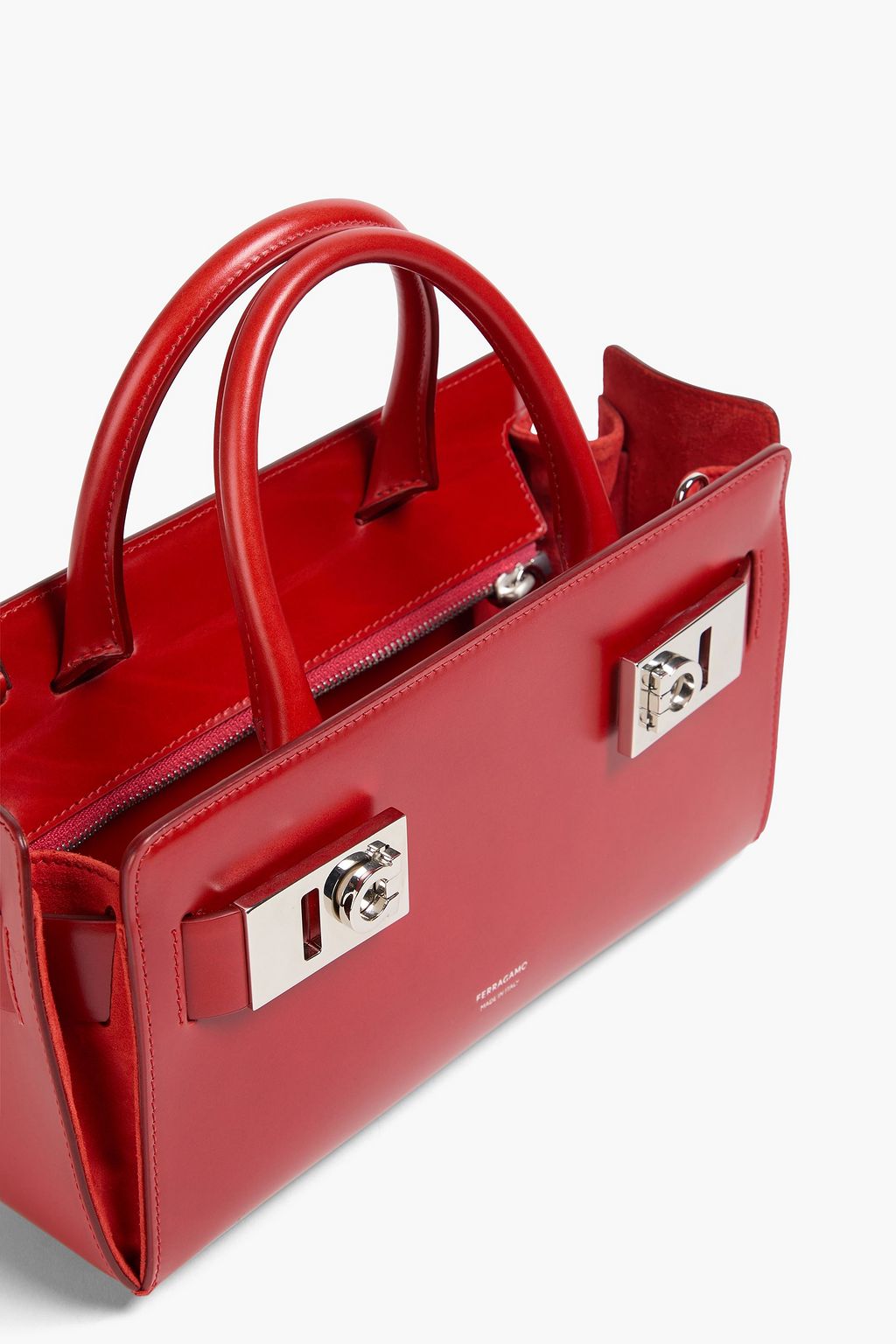 FERRAGAMO Arch leather tote