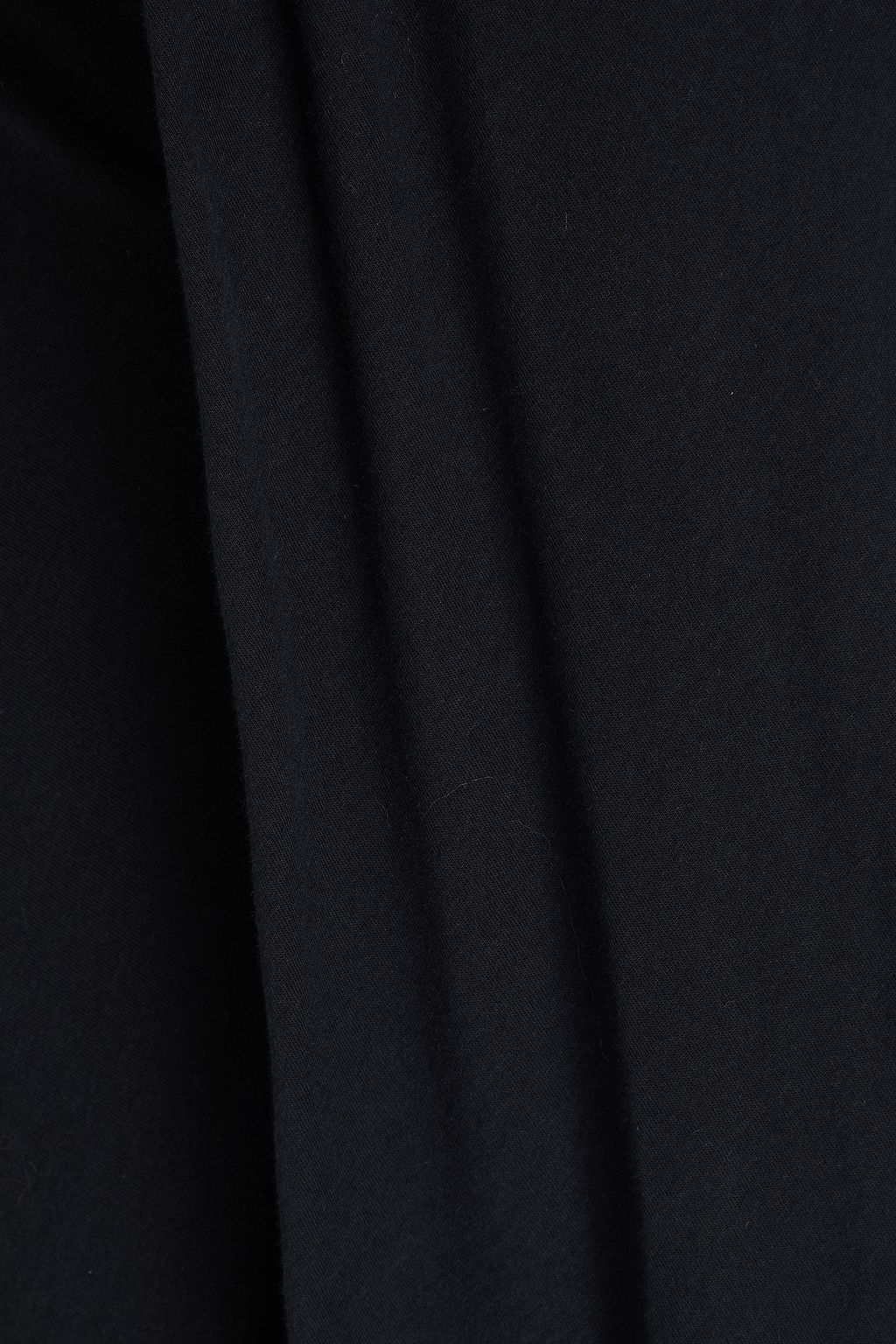 VICTORIA BECKHAM 드레이프 장식 코튼 저지 맥시 드레스