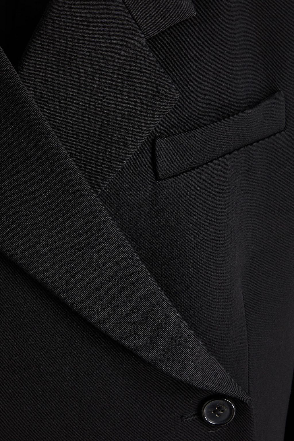 KHAITE Kento double-breasted wool-blend twill coat