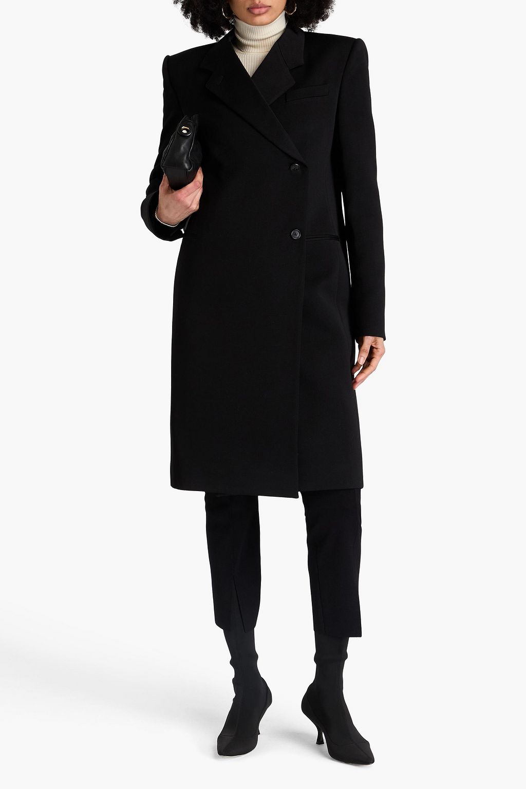 KHAITE Kento double-breasted wool-blend twill coat