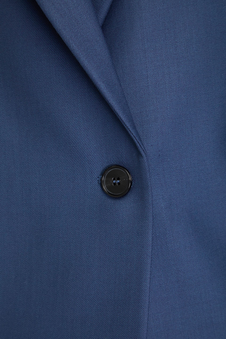 Victoria Beckham Blazer Aus Twill In Marineblau